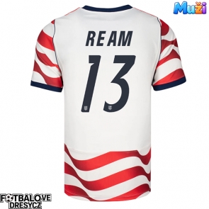 Spojené státy Tim Ream #13 Domácí Dres MS 2026 Krátký Rukáv